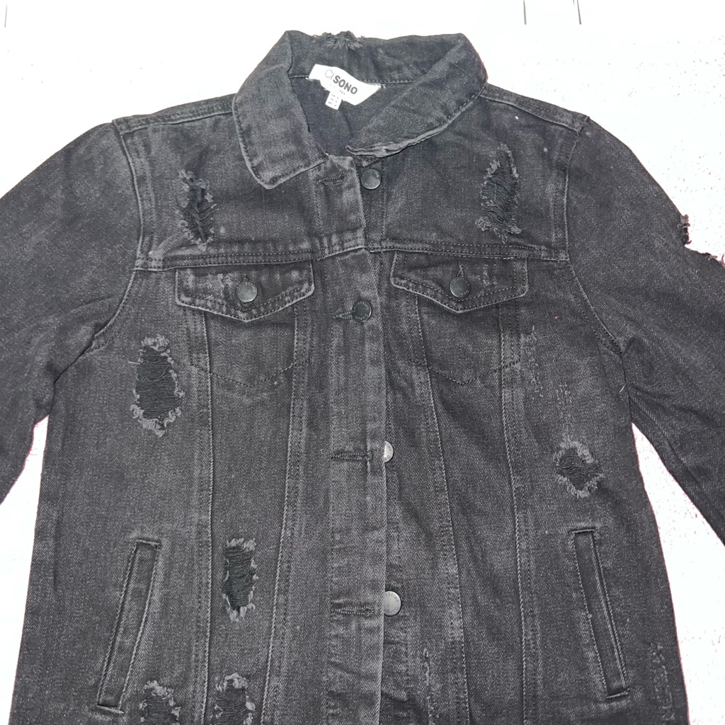 Destroyed Denimjeans Jacket